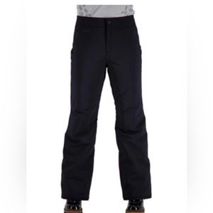 Obermeyer ladies snow pants. Black, insulated with zipper front. Size 8